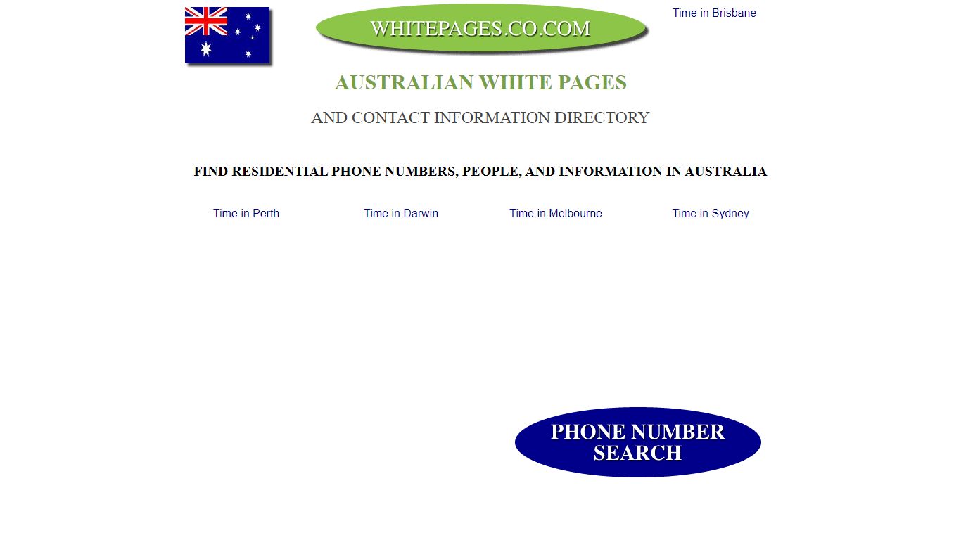 Australian Information Pages - Find People & Phone Numbers